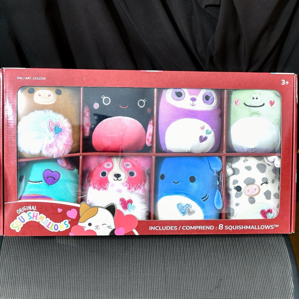Squishmallows 5-inch Plush 8-pack Assorted